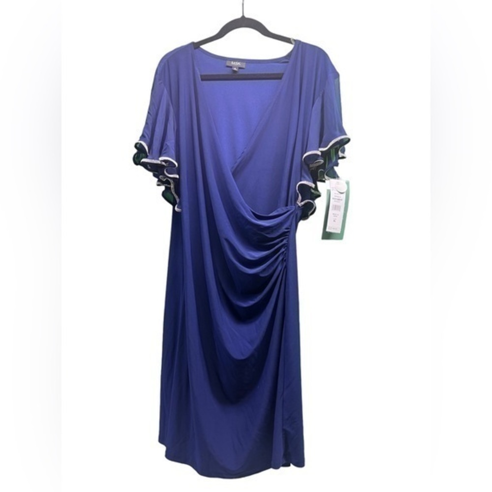 MSK dress royal blue dress NWT size XL